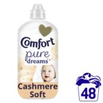 Comfort Pure Dreams Cashmere Soft Fabric Conditioner 48 Washes 1440ml - Image 3
