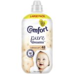 Comfort Pure Dreams Cashmere Soft Fabric Conditioner 48 Washes 1440ml - Image 2