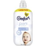 Comfort Pure Gently Fresh Fabric Conditioner 52 Washes 1560ml - Image 6