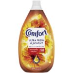 Comfort Ultra Fresh & Protect Heavenly Nectar Fabric Conditioner 58 Washes 870ml - Image 7