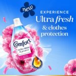 Comfort Ultra Fresh & Protect Heavenly Nectar Sakura Dreams Fabric Conditioner 58 Washes 870ml - Image 6