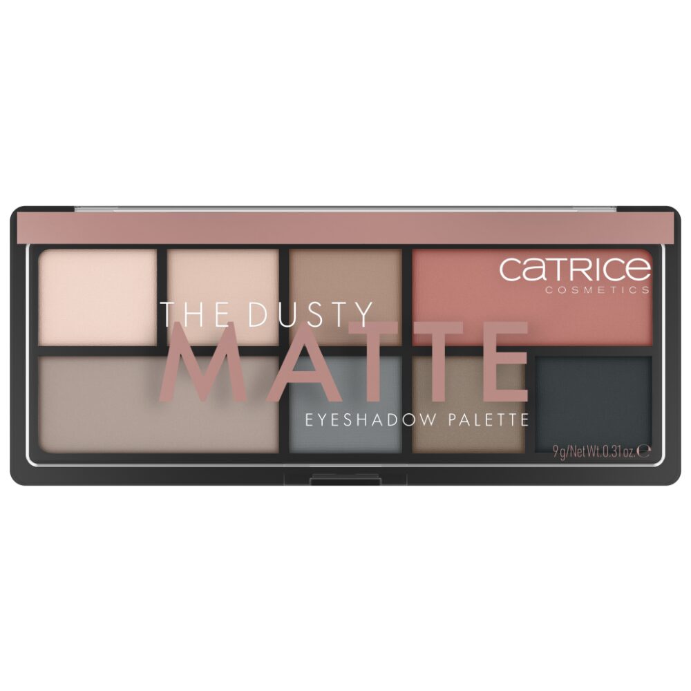 CR0774_1.jpg Catrice Cosmetics The Dusty Matte 8 Colour Eyeshadow Palette - Image 1