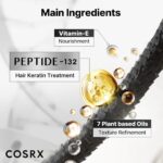 CosRx Peptide 132 Ultra Perfect Hair Bonding Oil Serum 28ml - Image 2