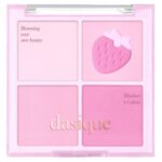 Dasique Blending Mood Cheek 4 Colour Cheek Palette #06 Berry Smoothie - Image 2