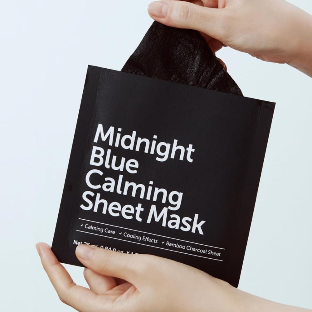DEAR0008-3.jpg Dear, Klairs Midnight Blue Calming Sheet Mask 25ml - Image 1