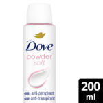 Dove Powder Soft 48h Anti-Perspirant Deodorant Spray 200ml - Image 2
