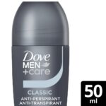 Dove Men+Care 48h Classic Anti-Perspirant Deodorant Roll-On 50ml - Image 2