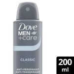 Dove Men+Care 48h Classic Anti-Perspirant Deodorant Spray 200ml - Image 4