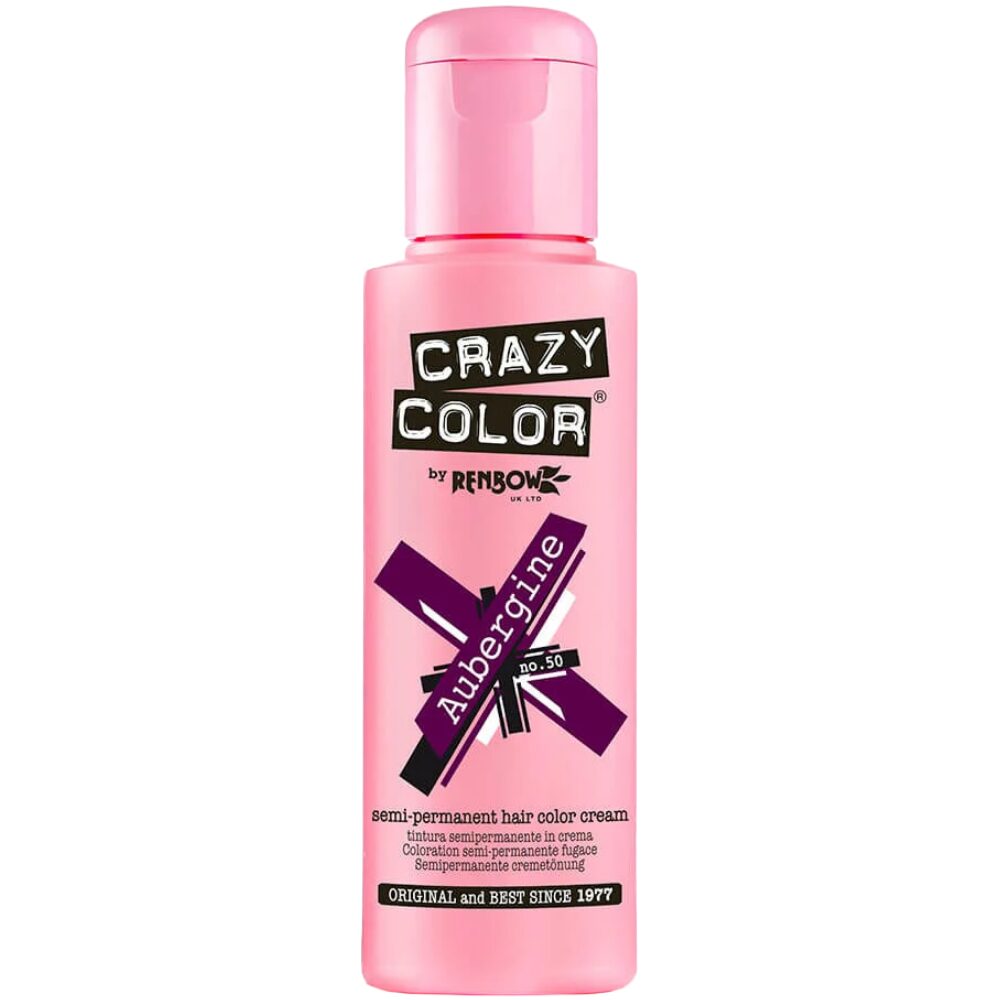 D_bc24dede-c4dd-4706-a03b-9f45051349b1.jpg Crazy Colour Aubergine Hair Dye 100ml - Image 1