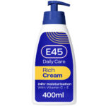 E45 Rich 24h Body Cream Moisturiser 400ml - Image 4