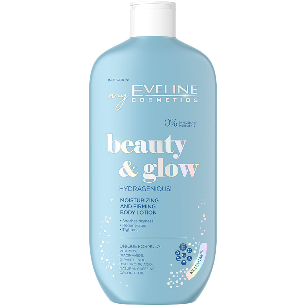 EC0303.jpg Eveline Cosmetics Beauty & Glow Firming Body Lotion 350ml - Image 1