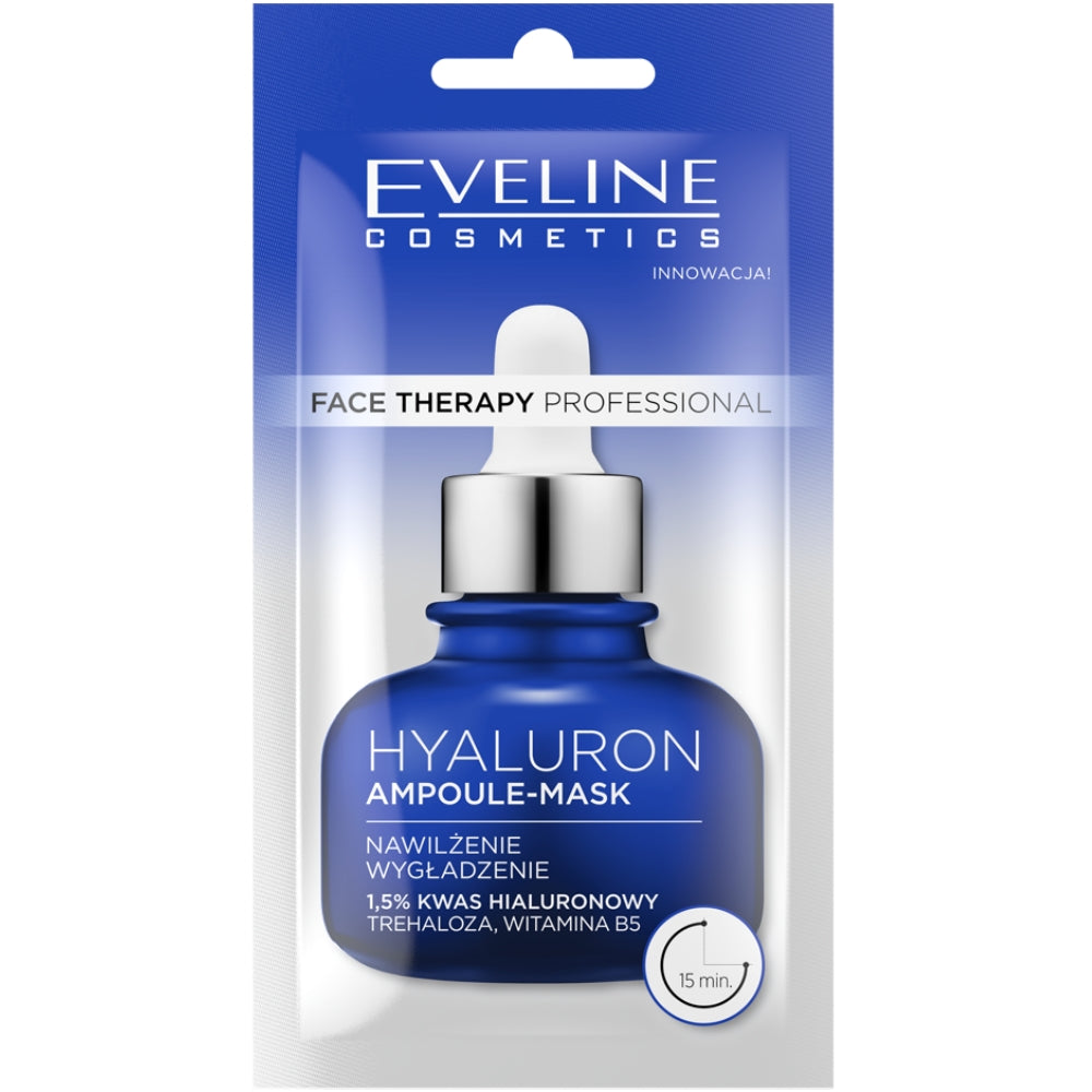 EC0750.jpg Eveline Cosmetics Face Therapy Hyaluron Ampoule-Mask 8ml - Image 1