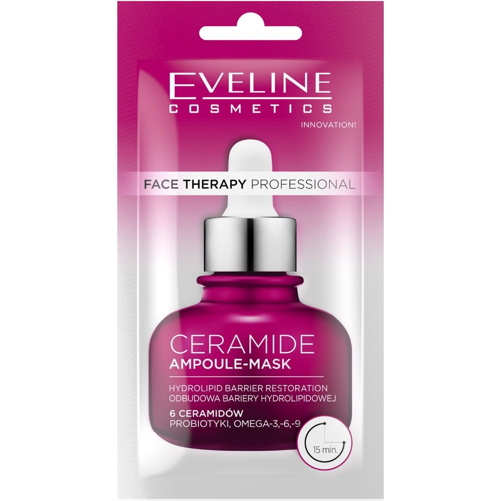 EC0761.jpg Eveline Cosmetics Face Therapy Professional Ceramide Cream Mask 8ml - Image 1