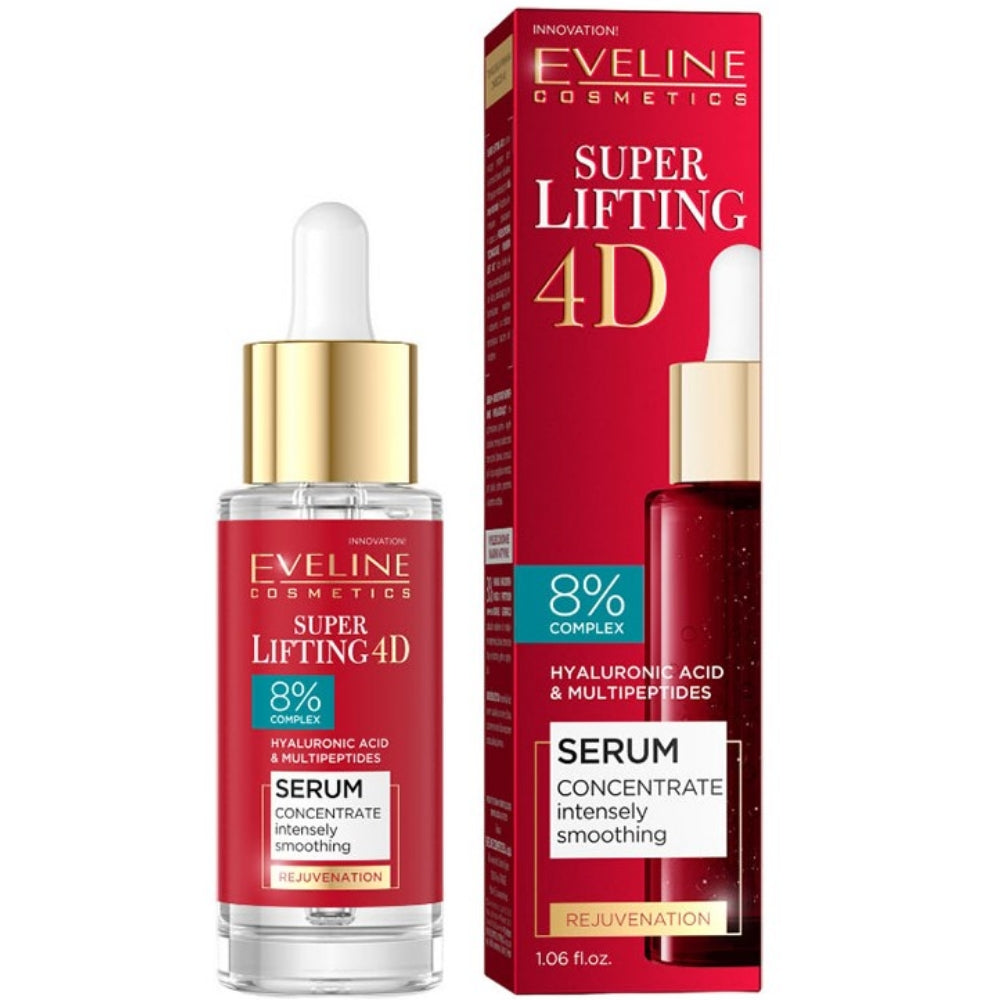 EC0764.jpg Eveline Cosmetics Super Lifting 4D Hyaluronic Acid Rejuvenating Serum 30ml - Image 1