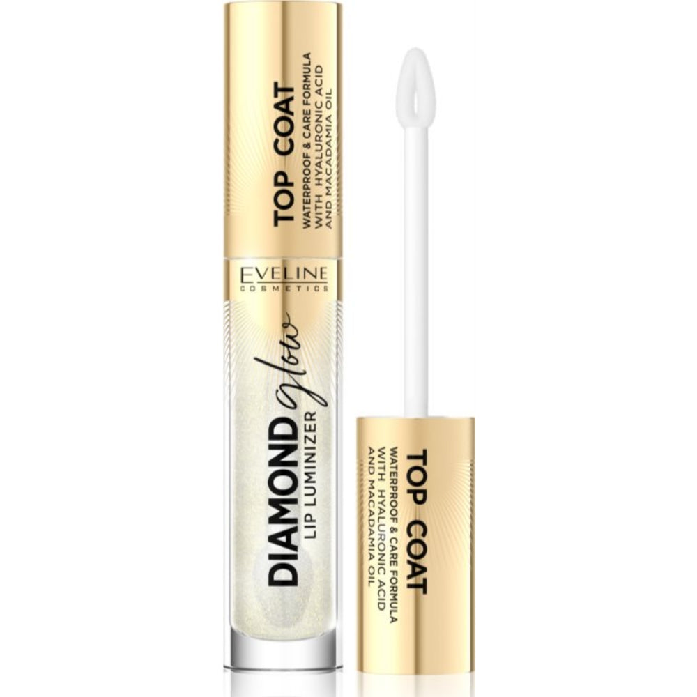 EC0784.jpg Eveline Cosmetics Diamond Glow Lip Luminiser No 12 Top Coat 4.5ml - Image 1