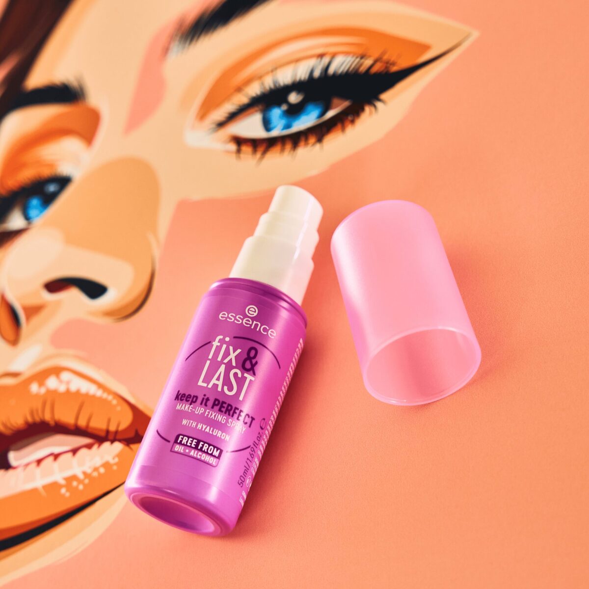 Essence Fix & Last Keep It Perfect Makeup Fixing Spray 50ml - Image 1