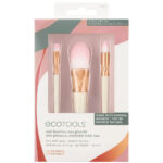 EcoTools Limited Edition 3 Piece Bamboo Mini Makeup Brushes Max Glow - Image 2