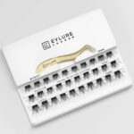 Eylure Underlash Pre-Glued Volume Salon Curl Individual Lash Clusters Black x30 - Image 4