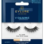 Eylure Volume Lash 098 Fox Eye Look Wispy Strip Lashes Black - Image 4