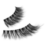 Eylure Volume Lash 098 Fox Eye Look Wispy Strip Lashes Black - Image 2