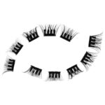 Eylure Underlash Pre-Glued Lengthening Salon Curl Individual Lash Clusters Black x30 - Image 3