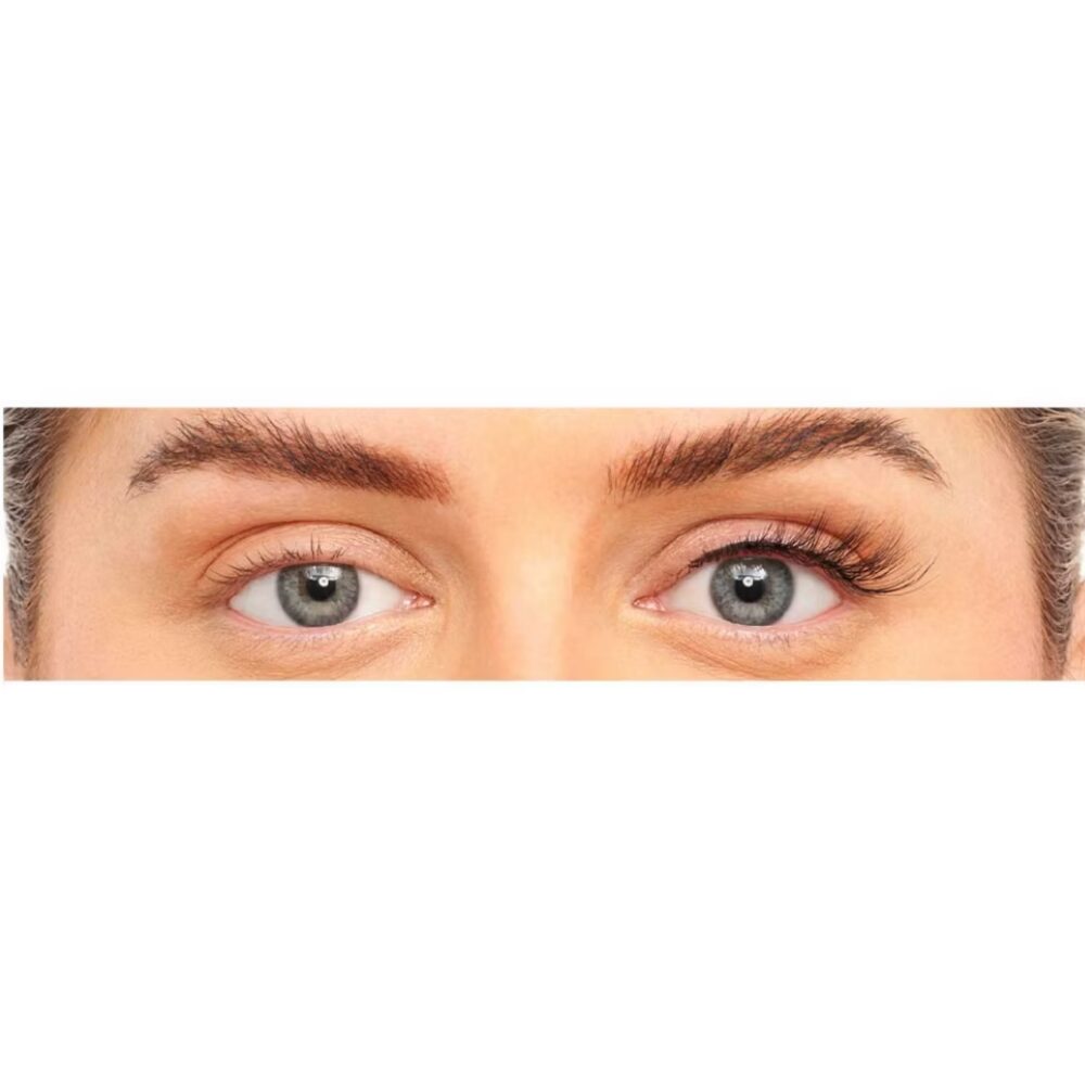 EY0127-3.jpg Eylure Half Lash No. 7 Natural No Trim Strip Lashes Black - Image 1