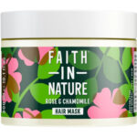 Faith In Nature Wild Rose & Chamomile Restoring Hair Mask 300ml - Image 5