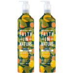 Faith In Nature Grapefruit & Orange Shampoo & Conditioner Aluminium Bottle Twin 2 x 500ml - Image 6