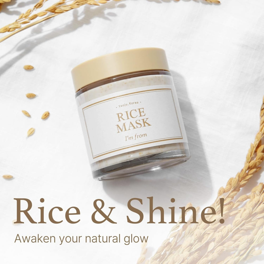 FROM0001-3.jpg I'm From Rice Mask 110g - Image 1
