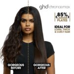 Ghd Chronos Max Wide Plate Hair Straightener, 3X Faster Styling With 90% More Shine Black - Image 8