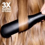 Ghd Chronos Max Wide Plate Hair Straightener, 3X Faster Styling With 90% More Shine Black - Image 9