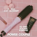 ghd Limited Edition Duet Professional 2-in-1 Blow Dry Brush Pink Sorbet - Image 3