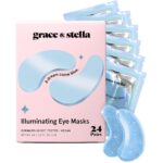 Grace & Stella Illuminating Blue Under Eye Masks Pack of 24