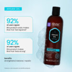Hask Argan Oil Repairing Shampoo 355ml - Image 2