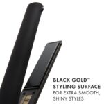 Hot Tools Evolve Black Gold Titanium Hair Straightener 25mm - Image 3