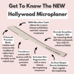 Hollywood Browzer Microplaning Hair Removal & Dermaplaning Tool Pearl - Image 4