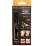 Hollywood Browzer Dual-Sided Dermabrowzer Hair Removal & Dermaplaning Tool Black - Image 2
