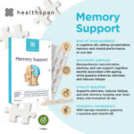 Healthspan Memory Support Nootropic Complex 60 Capsules - Image 3