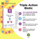 Healthspan Triple Action Biotic 60 Capsules - Image 3