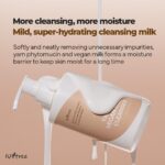 Isntree Yam Root Vegan Milk Cleanser 220ml - Image 4