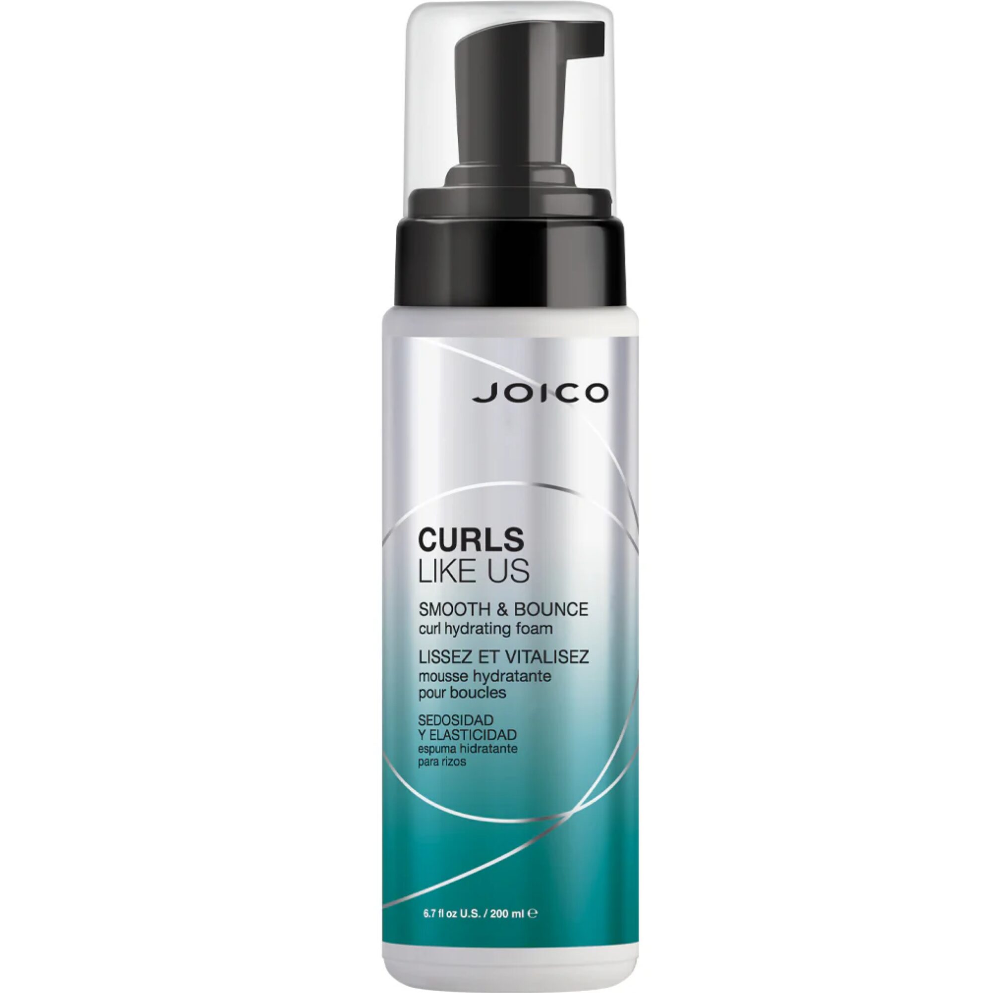 JC0178.jpg Joico Curls Like Us Smooth & Bounce Hydrating Foam 200ml - Image 1