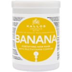 Kallos Cosmetics Banana Fortifying Multivitamin Hair Mask 1000ml - Image 3
