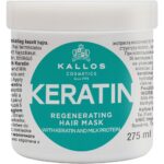 Kallos Cosmetics Keratin Regenerating Hair Mask 275ml - Image 2