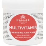 Kallos Cosmetics Multivitamin Energising Hair Mask 275ml - Image 2