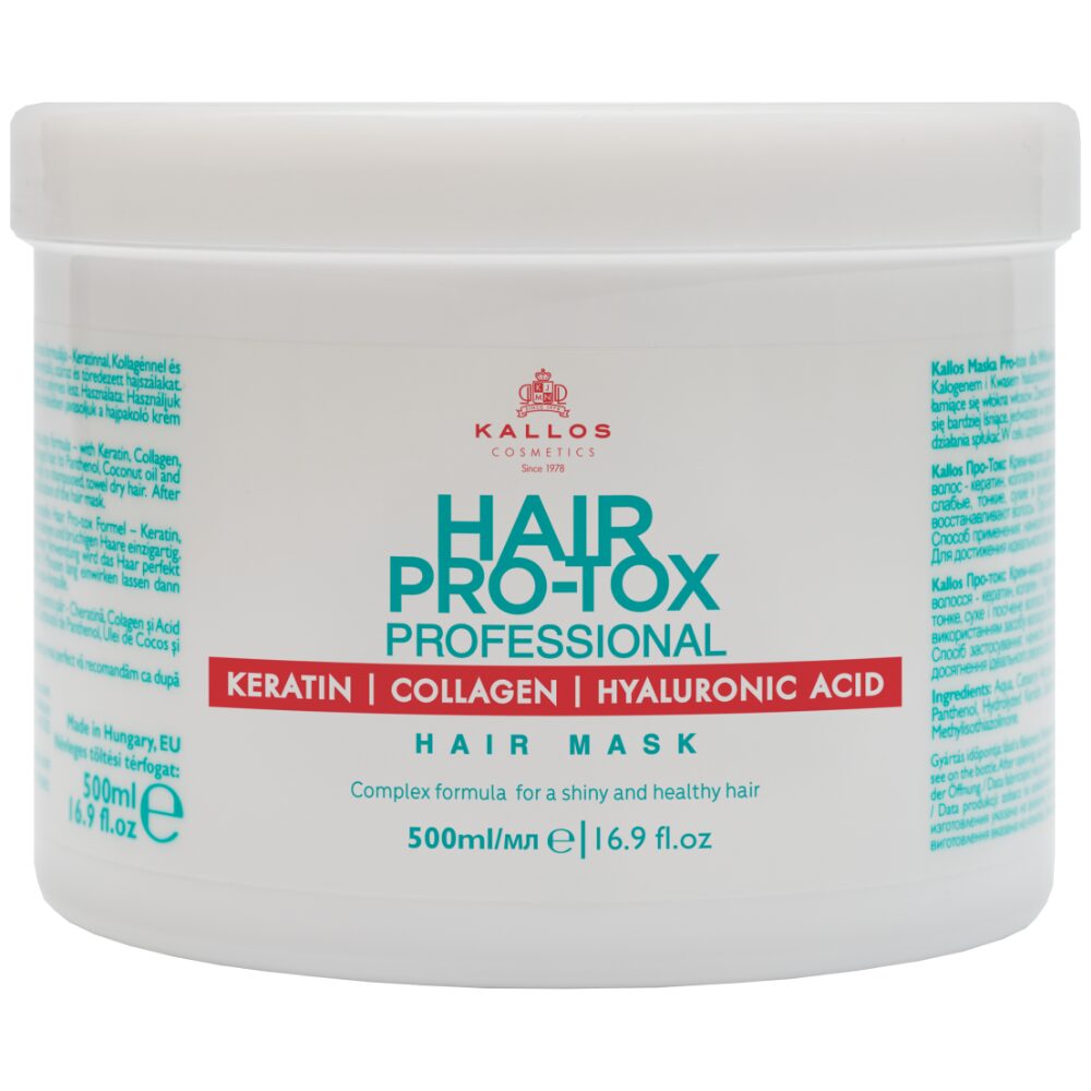 KALC0024.jpg Kallos Cosmetics Hair Pro-Tox Professional Hair Mask 500ml - Image 1
