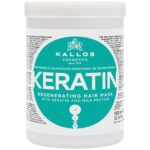 Kallos Cosmetics Keratin Regenerating Shampoo & Hair Mask Twin 2 x 1000ml - Image 4