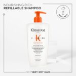 Kérastase Nutritive Bain Satin Riche High Nutrition Rich Shampoo Refillable Bottle 500ml