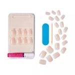 Kiss Salon Acrylic Nude Nails French Chic Beats 28x - Image 3