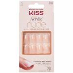 Kiss Salon Acrylic Nude Nails French Chic Beats 28x - Image 2