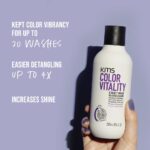 KMS Colour Vitality Detangling & Vibrancy Conditioner 250ml - Image 5